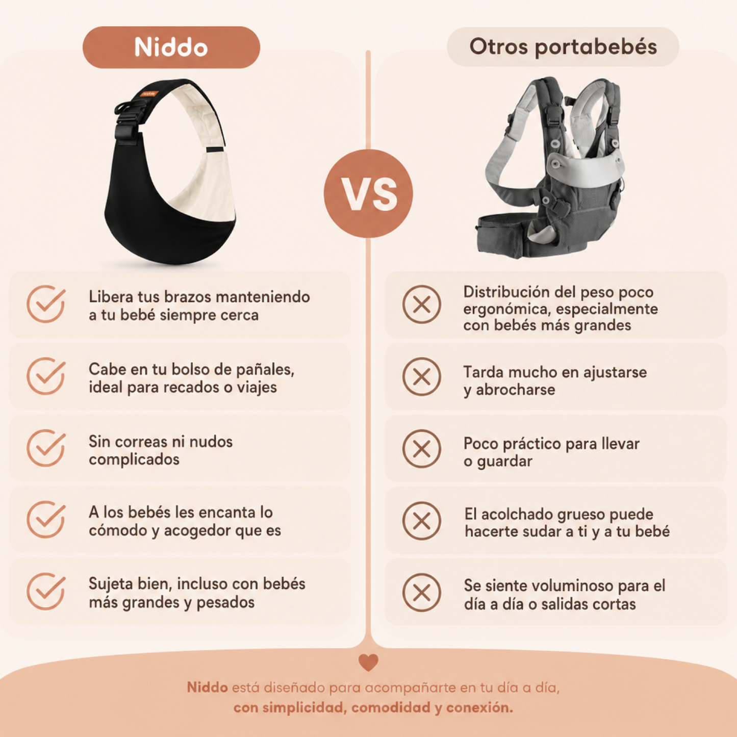 Niddo | Porta Bebé